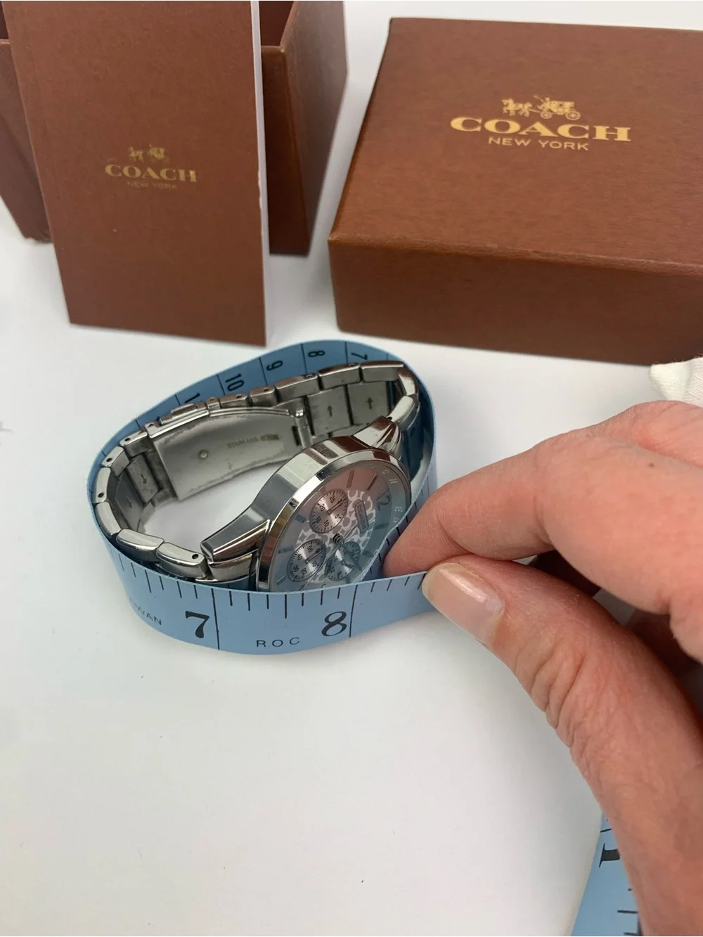 Coach Women's 14501506 Dress Silver Dial Stainless Quartz Watch